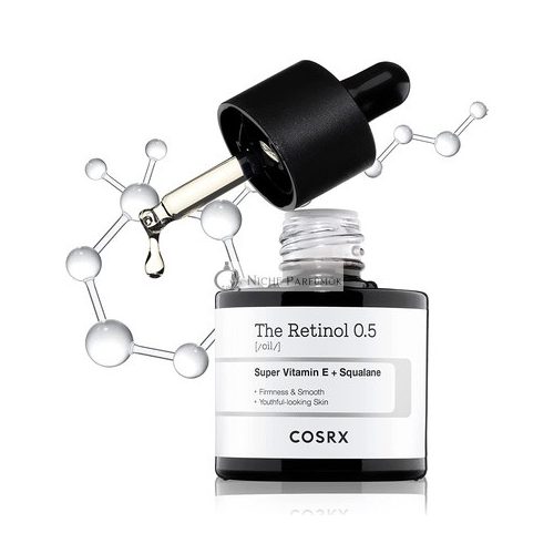 COSRX Retinol 0,5 Öl Anti-Aging-Serum mit 0,5% Retinoid-Behandlung für das Gesicht - Sanfte Hautpflege für Tag und Nacht