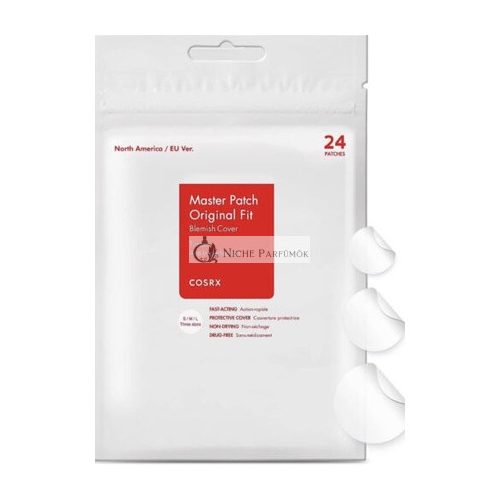 COSRX Master Patch Original Fit Absorbierende Pickel-Pflaster Hydrocolloid 24 Stück