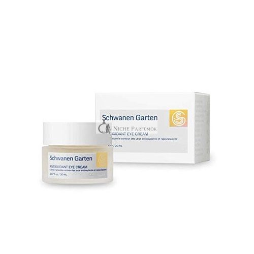 Schwanen Garten Antioxidative Augencreme, Nicht fettende Gelcreme, K Beauty, Vegan, Saubere Schönheit, 20ml