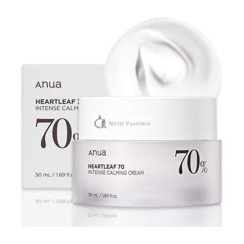 ANUA Heartleaf 70 Intenzívny nyugtató krém ceramiddal és panthenollal, 50ml