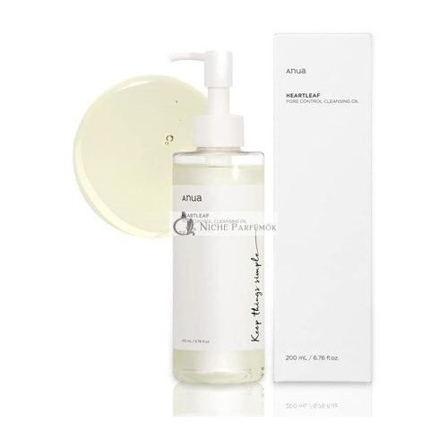 ANUA Heartleaf Pore Control Olaj Koreai Arcápoló Tisztító 200ml