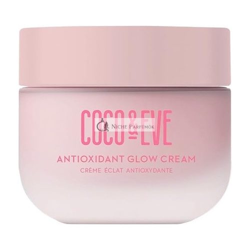 Coco & Eve Antioxidative Glow Cream mit Niacinamid, Hyaluronsäure und Ceramid, 50 ml