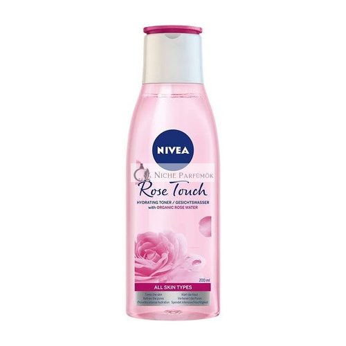 NIVEA Rózsa Érintés Organikus Rózsvíz Hidratáló Tonik, 200ml