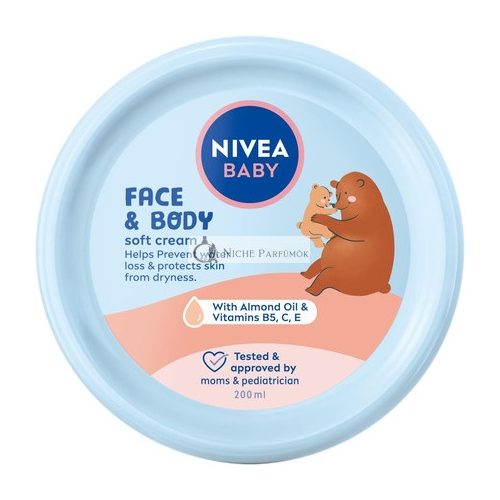 NIVEA BABY Gesichts- und Körperpflegecreme, 200ml