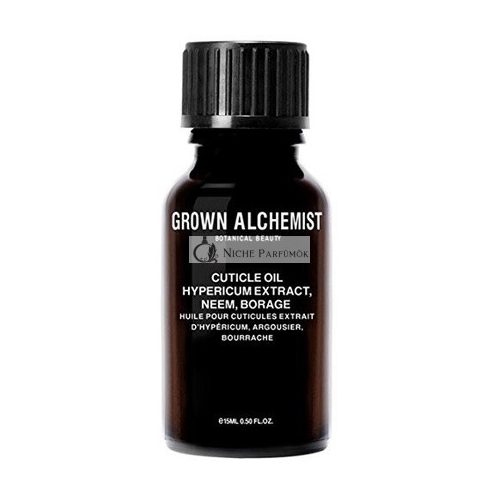 Grown Alchemist Kutikula Olaj Hypericum Kivonattal, Neem és Borage, 15ml