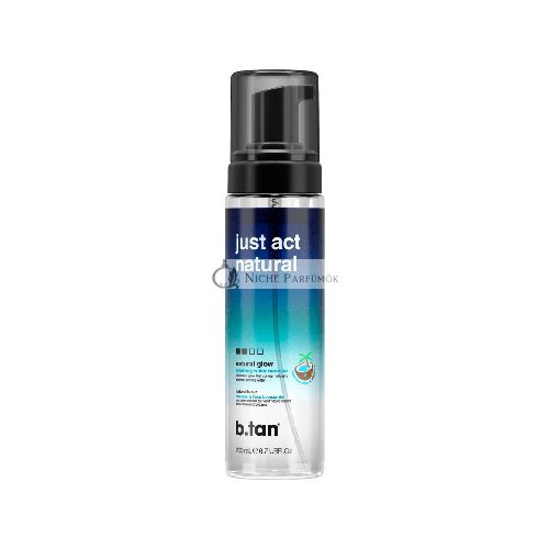 B.Tan Just Act Natural Öntapadó Mousse 200ml