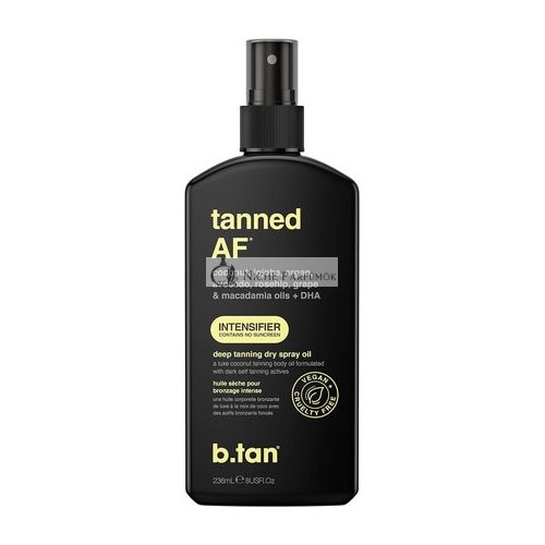 b.tan Deep Tanning Accelerator Tan Intensifier Dunkel Tanning Öl Trockensonnenspray, 236ml