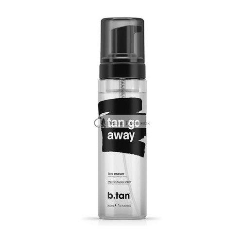 b.tan Selbstbräuner Radierer Tan Go Away - 100% Vegan & Tierversuchsfrei, 200ml